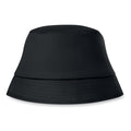 Cappello pescatore 160 gr/m² Nero - personalizzabile con logo