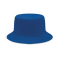 Cappello pescatore in cotone Blu Royal - personalizzabile con logo