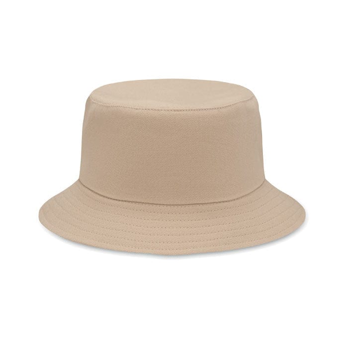 Cappello pescatore in cotone Cachi - personalizzabile con logo