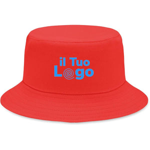 Cappello pescatore in cotone - personalizzabile con logo