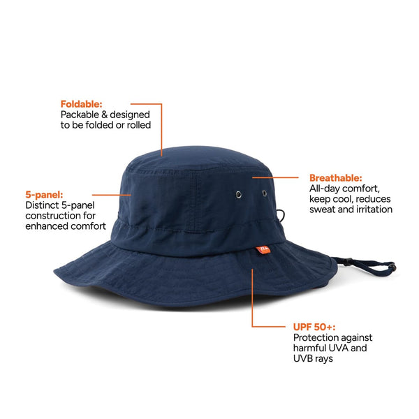 Cappello pescatore Nordic Drift Horizon UPF 50+ RCS - personalizzabile con logo
