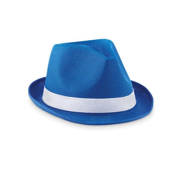Cappello poliestere colorato royal - personalizzabile con logo