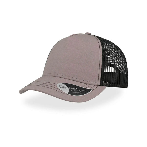 Cappello Rapper Canvas grey-black - personalizzabile con logo