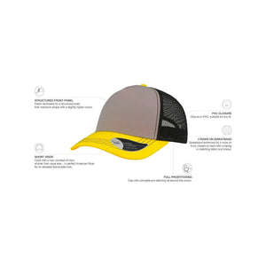 Cappello Rapper Canvas - personalizzabile con logo