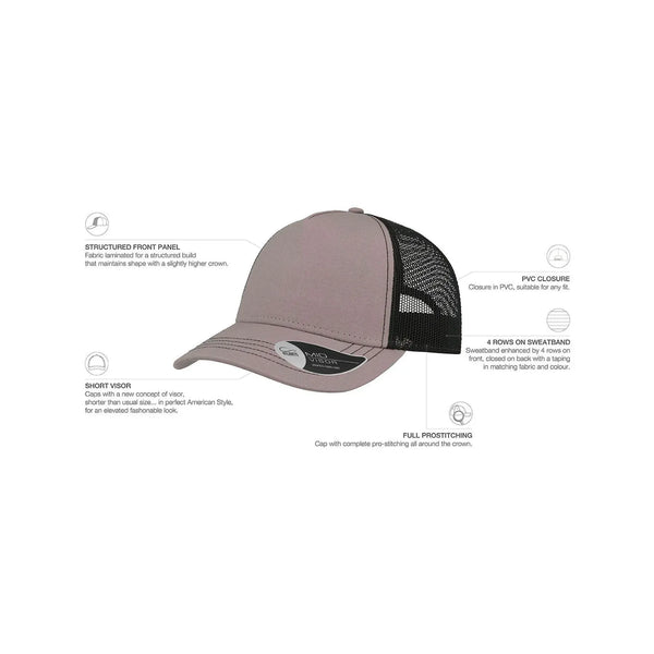 Cappello Rapper Canvas - personalizzabile con logo