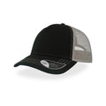 Cappello Rapper Canvas nero - personalizzabile con logo