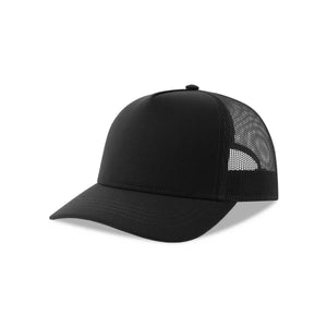 Cappello Rapper Canvas-S black-black - personalizzabile con logo
