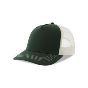 Cappello Rapper Canvas-S green bottle-white - personalizzabile con logo