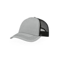 Cappello Rapper Canvas-S grey-black - personalizzabile con logo