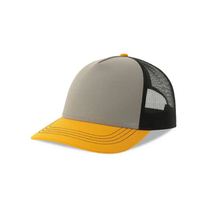 Cappello Rapper Canvas-S grigio - personalizzabile con logo