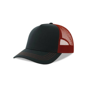 Cappello Rapper Canvas-S navy-bordeaux - personalizzabile con logo
