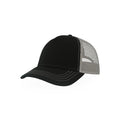 Cappello Rapper Canvas-S nero - personalizzabile con logo