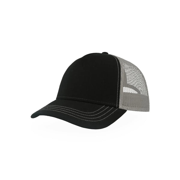 Cappello Rapper Canvas-S nero - personalizzabile con logo