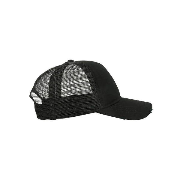 Cappello Rapper Destoyed - personalizzabile con logo