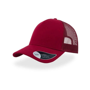 Cappello Rapper Jersey bordeaux - personalizzabile con logo