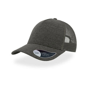 Cappello Rapper Jersey grigio - personalizzabile con logo