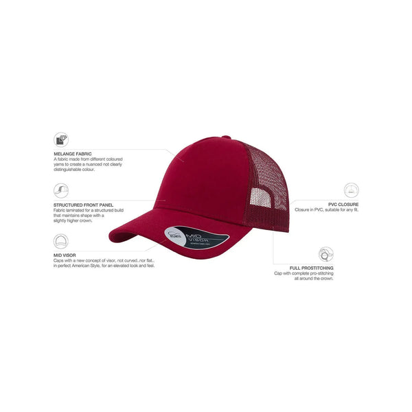 Cappello Rapper Jersey - personalizzabile con logo