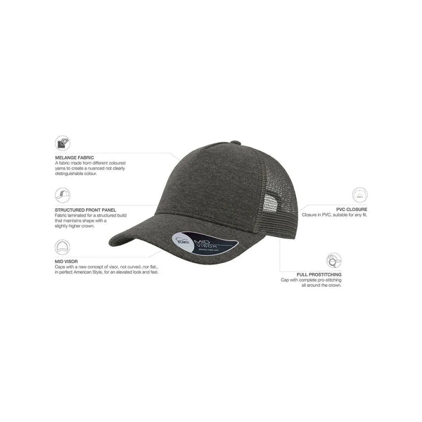 Cappello Rapper Jersey - personalizzabile con logo