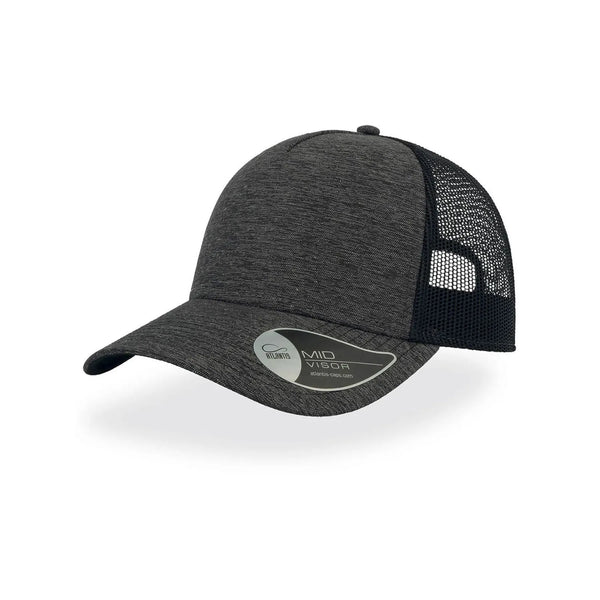 Cappello Rapper Melange grigio - personalizzabile con logo