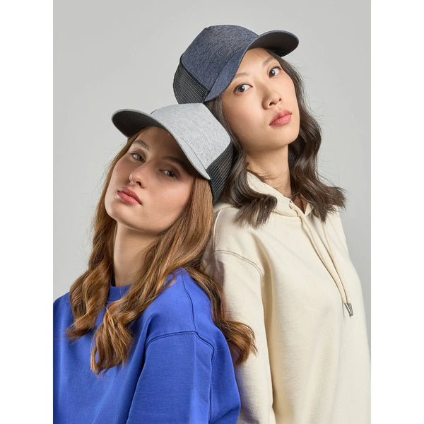 Cappello Rapper Melange - personalizzabile con logo
