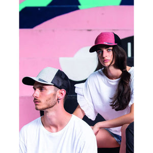 Cappello Rapper Melange - personalizzabile con logo