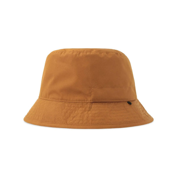 Cappello reversibile Bucket Pocket-S giallo - personalizzabile con logo