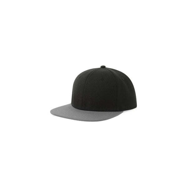 Cappello Snap Back-S black-grey - personalizzabile con logo