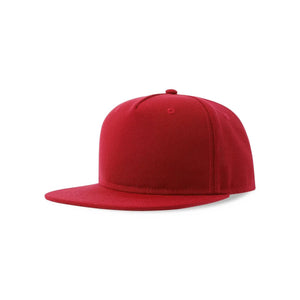 Cappello Snap Five-S Red - personalizzabile con logo
