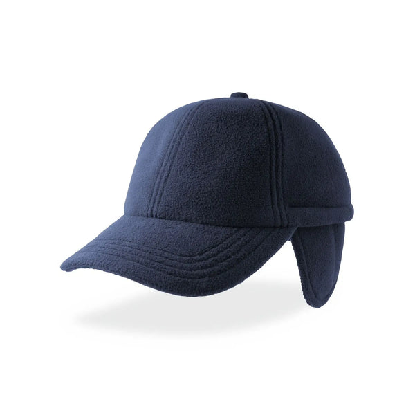 Cappello Snow Flap Stopper-S blu - personalizzabile con logo