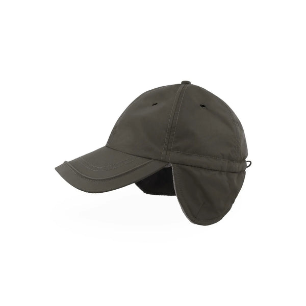 Cappello Techno Flap-S grigio - personalizzabile con logo