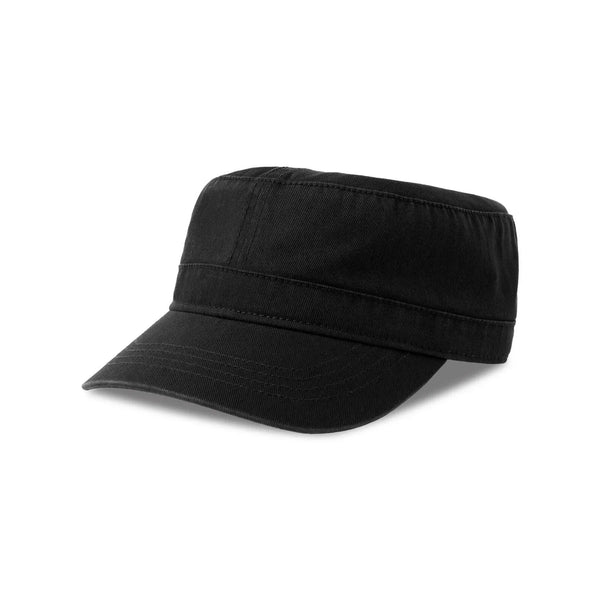 Cappello Uniform-S nero - personalizzabile con logo