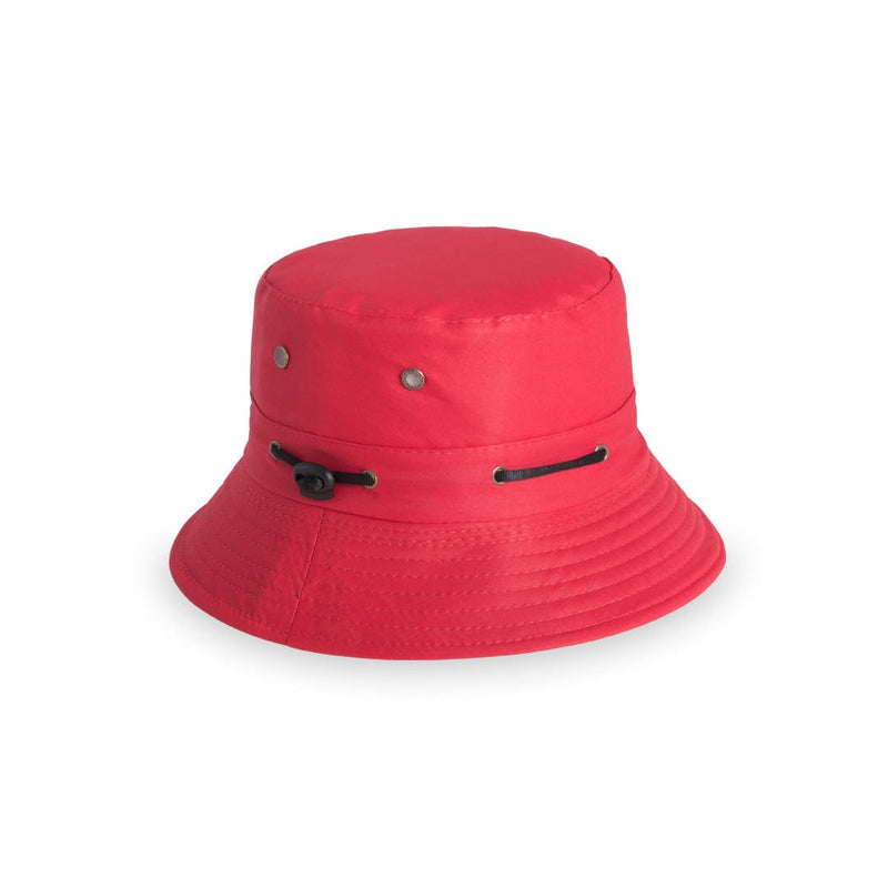 Cappello Vacanz rosso - personalizzabile con logo