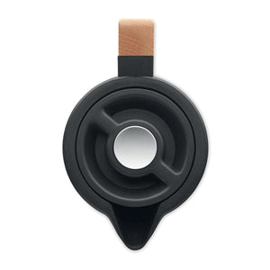 Caraffa a doppio strato 1L Nero - personalizzabile con logo