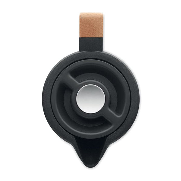Caraffa a doppio strato 1L Nero - personalizzabile con logo