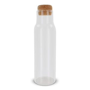 Caraffa con tappo 1L Trasparente - personalizzabile con logo
