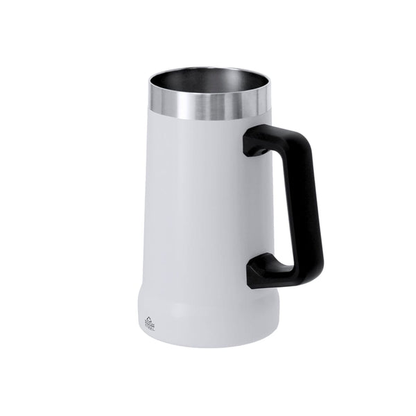 Caraffa Glinox bianco - personalizzabile con logo