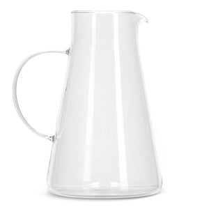 Caraffa InSideOut Elin con 2 bicchieri Trasparente - personalizzabile con logo