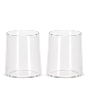 Caraffa InSideOut Elin con 2 bicchieri Trasparente - personalizzabile con logo
