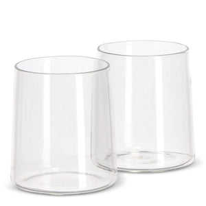 Caraffa InSideOut Elin con 2 bicchieri Trasparente - personalizzabile con logo