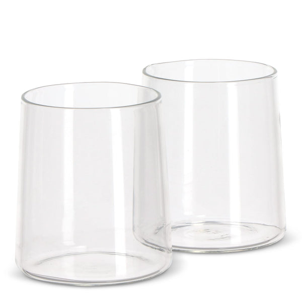 Caraffa InSideOut Elin con 2 bicchieri Trasparente - personalizzabile con logo