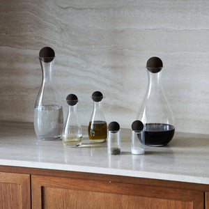 Caraffa Nature con tappo in sughero 1.5 litri Trasparente - personalizzabile con logo