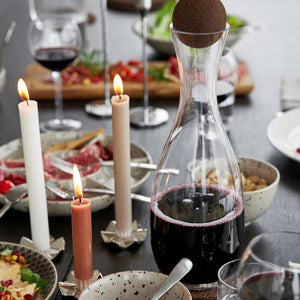 Caraffa Nature con tappo in sughero 1.5 litri Trasparente - personalizzabile con logo
