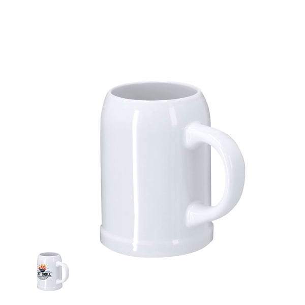 Caraffa Sublimazione Reggio bianco - personalizzabile con logo
