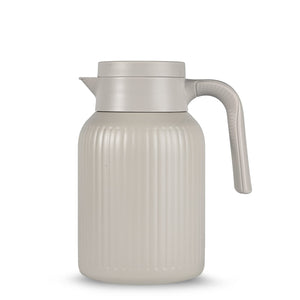 Caraffa termica Sagaform Trine (riciclata) 1.5 L Beige - personalizzabile con logo