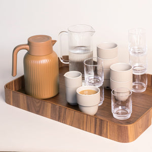 Caraffa termica Sagaform Trine (riciclata) 1.5 L - personalizzabile con logo