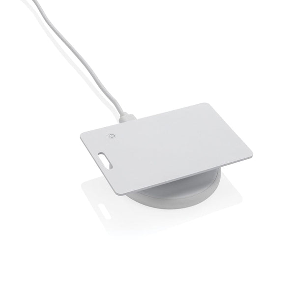 Card  ultrasottile ricaricabile Findit in rABS RCS bianco - personalizzabile con logo