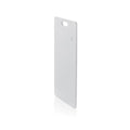 Card  ultrasottile ricaricabile Findit in rABS RCS bianco - personalizzabile con logo