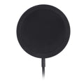 Carica batterie  magnetico wireless 15W Nero - personalizzabile con logo