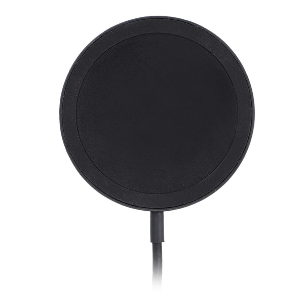 Carica batterie  magnetico wireless 15W Nero - personalizzabile con logo
