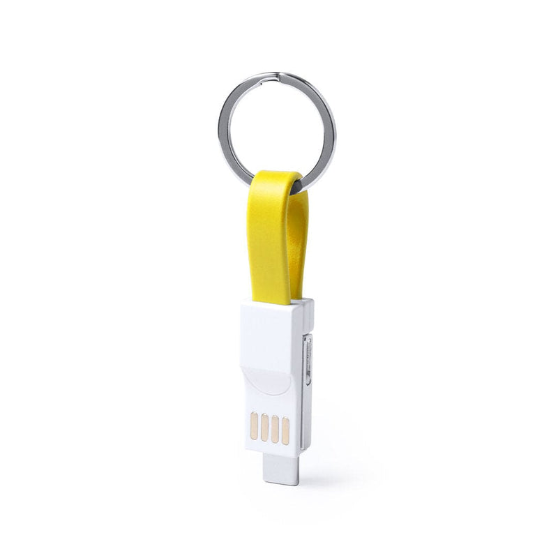 Caricabatteria Sincronizzatore Hedul giallo - personalizzabile con logo